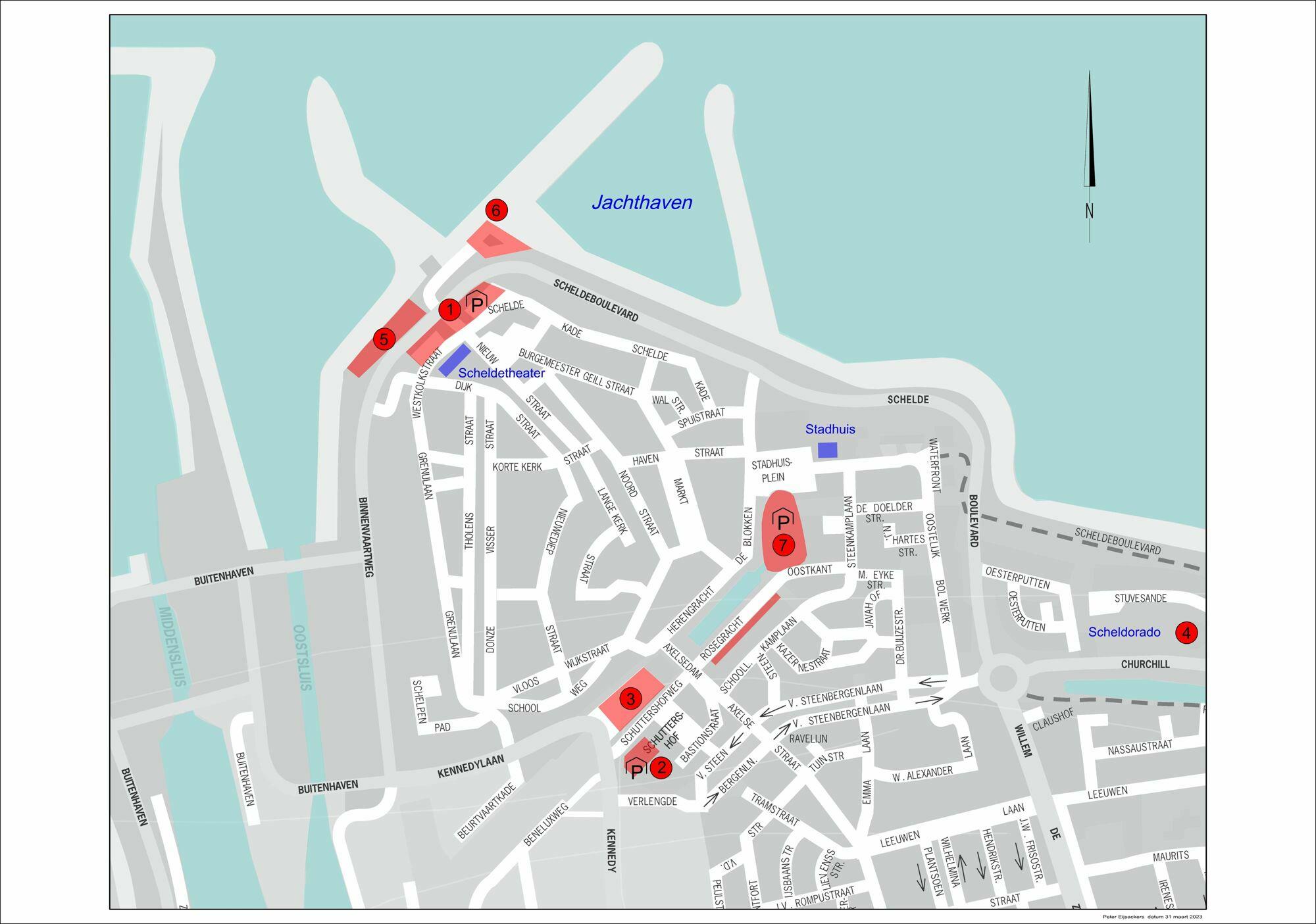 Prix de l'Escaut 2025 : Parkings Terneuzen Centre